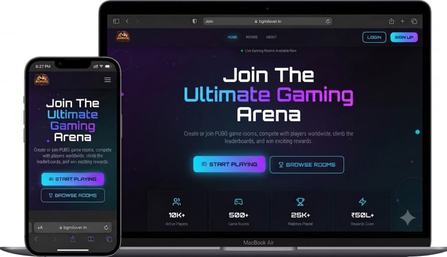 BgmiLover - Ultimate Gaming Arena